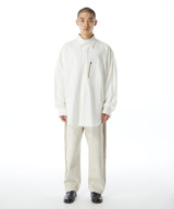 963391 ORGANIC COTTON MILITARY ZIP SHIRT