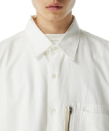 963391 ORGANIC COTTON MILITARY ZIP SHIRT
