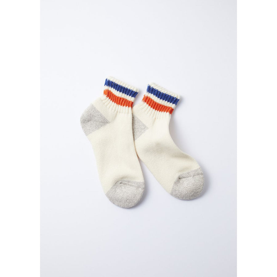 R1353 COARSE RIBBED OLDSCHOOL ANKLE SOCKS