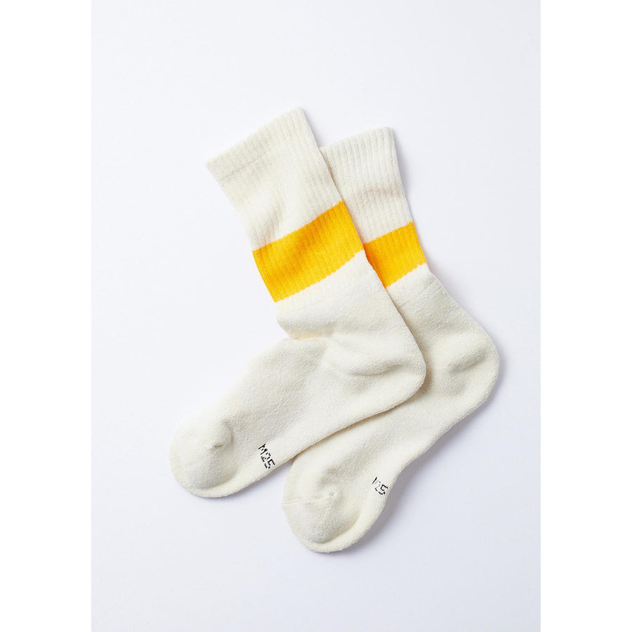 R1296 CLASSIC CREW SOCKS "SILK&COTTON"