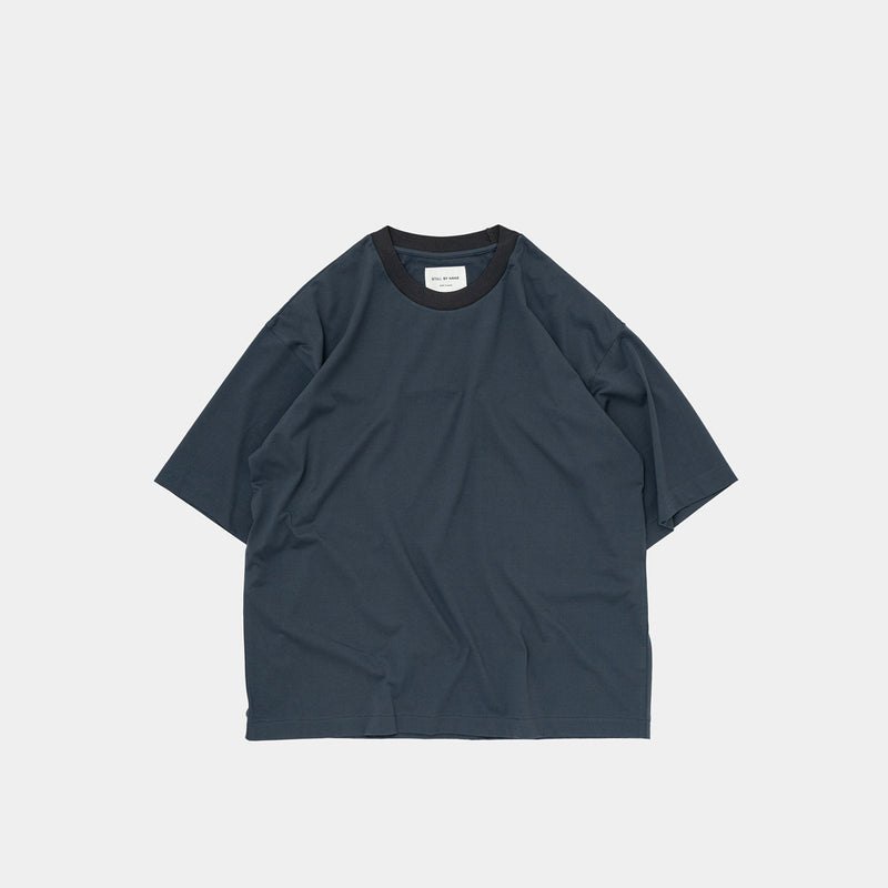 CS05221 KNIT NECK SS TEE
