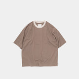 CS05221 KNIT NECK SS TEE