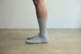 ND21X022GR-ML NODAL LOGO SOCKS - GRAY x YELLOW