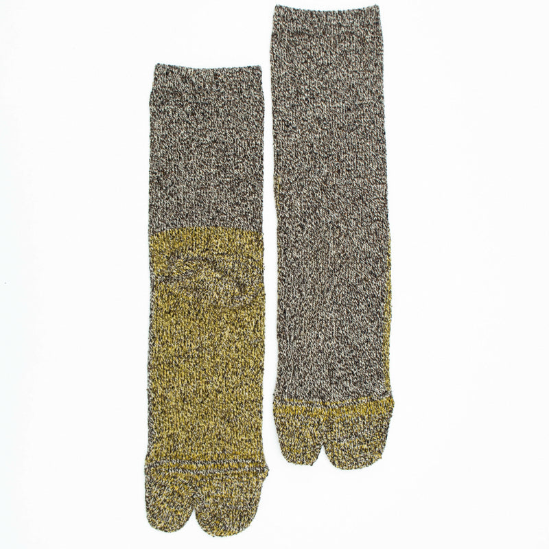 ND21X005 COTTON SILK SOCKS - YELLOW