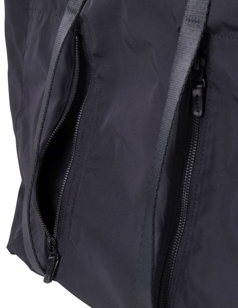 F032-BL GABARDINE TOTE BLACK