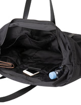 F032-BL GABARDINE TOTE BLACK