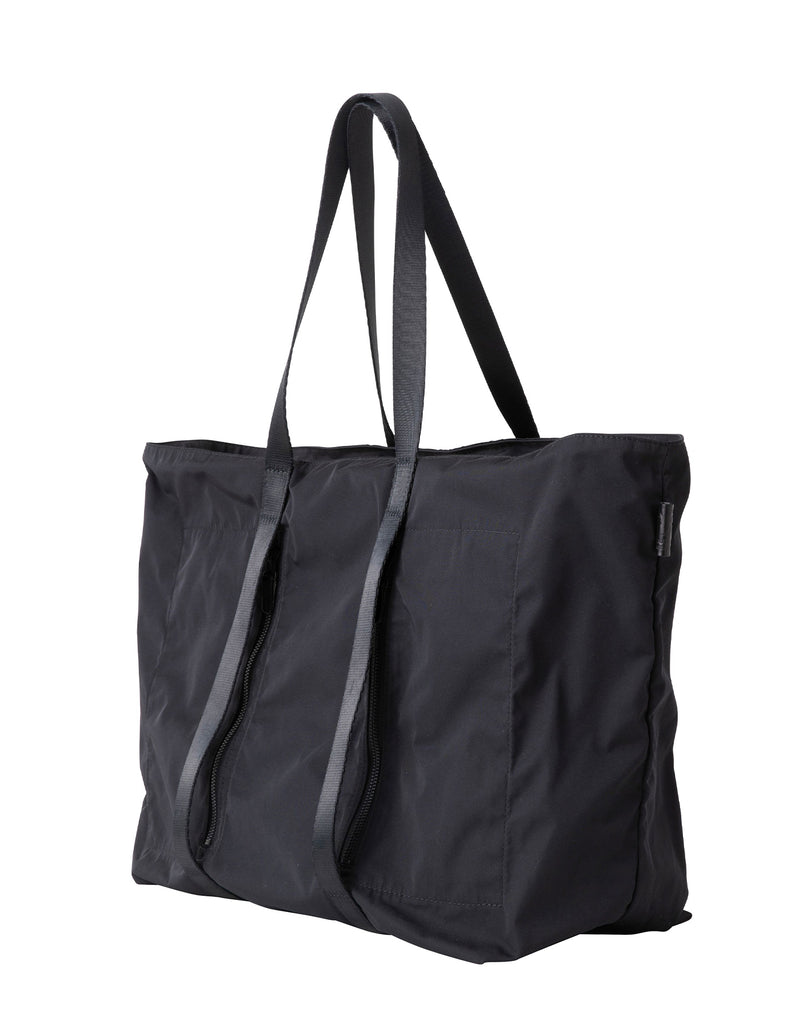F032-BL GABARDINE TOTE BLACK