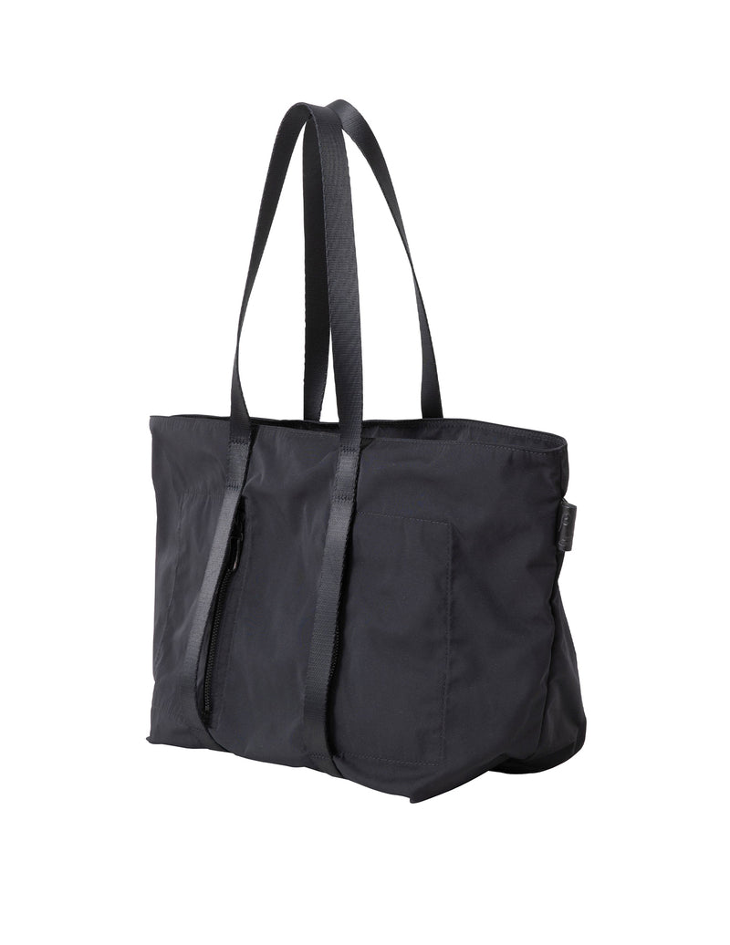 F032-BL GABARDINE TOTE BLACK