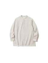 ATELIER BÉTON 222-17F HIGH TWISTED SUCKER BAND COLLAR SHIRT