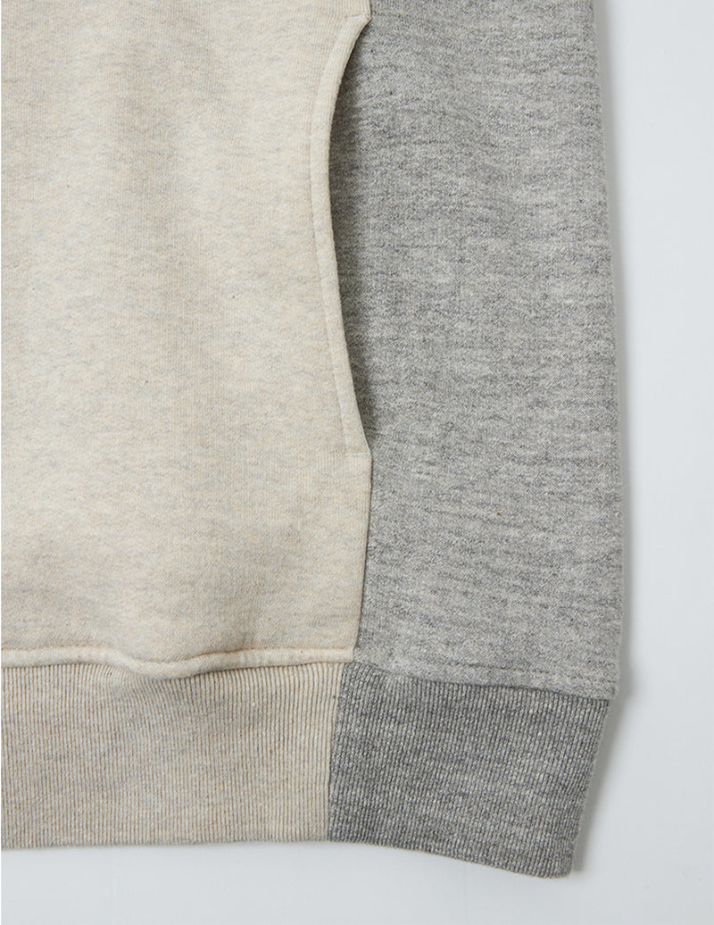 ATELIER BÉTON 222-21H BICOLOR SWEAT CREW NECK