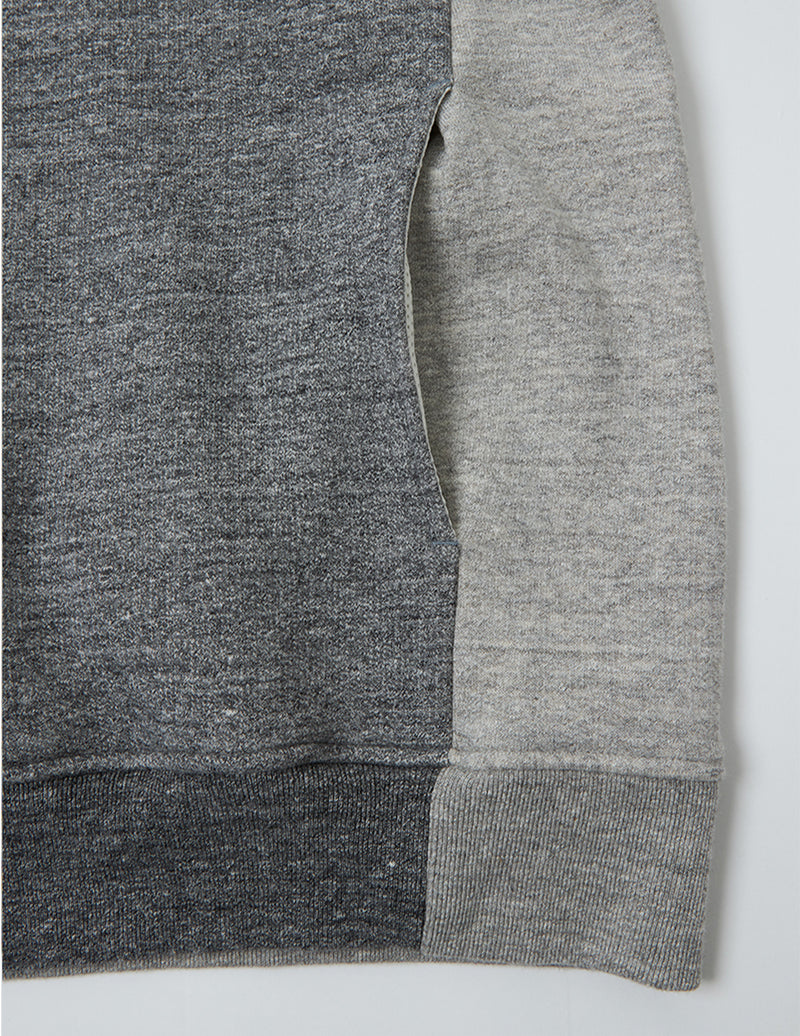 ATELIER BÉTON 222-21H BICOLOR SWEAT CREW NECK