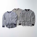 CURLY & Co. 223-31081 DOUBLE BORDER L/S TEE