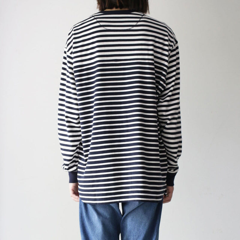 CURLY & Co. 223-31081 DOUBLE BORDER L/S TEE