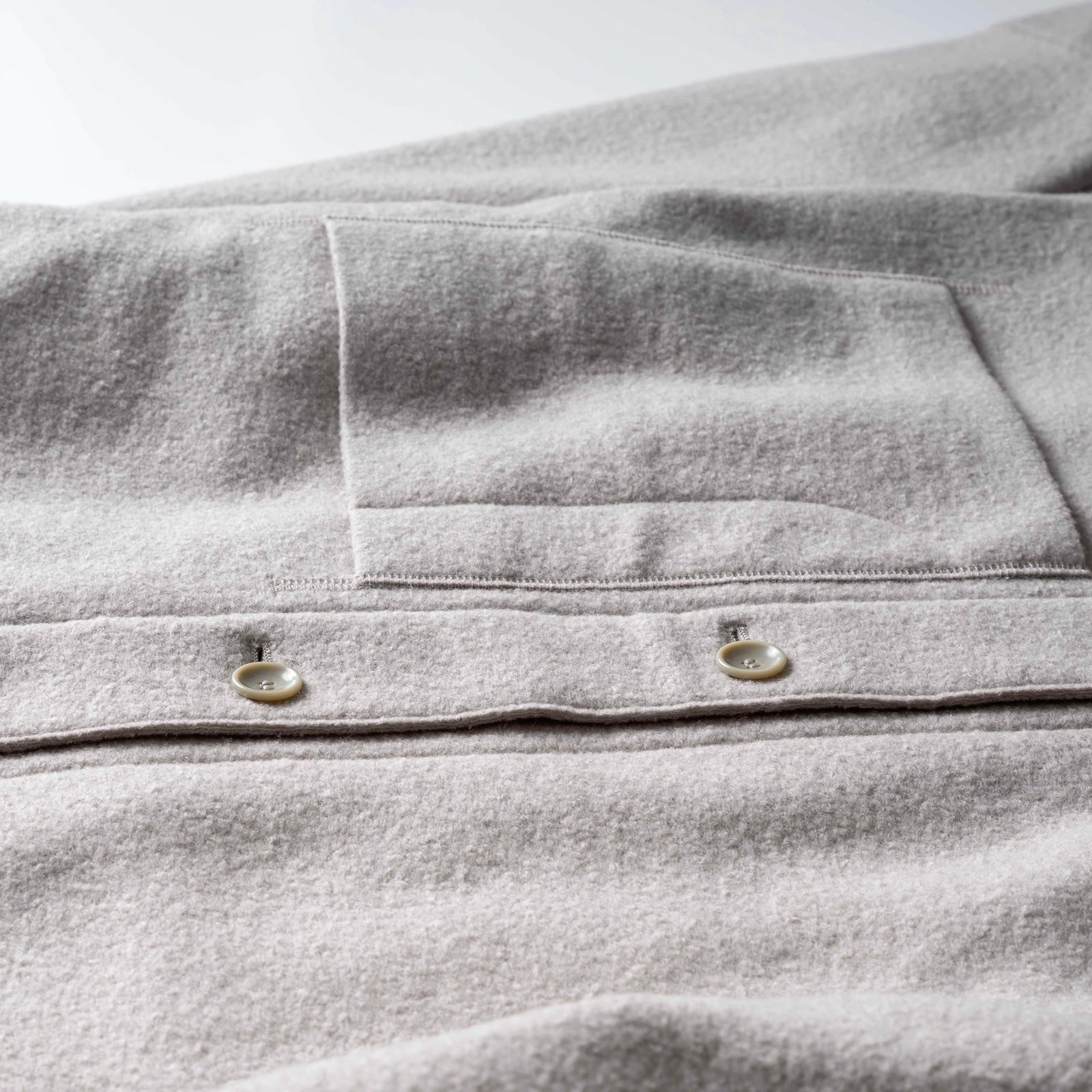 Curly&Co.223-36101 COMPRESS WOOL CROPPED JACKET – hideandseekStore