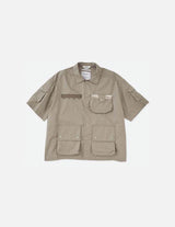 FSP02231U0001 F/CE. × DIGAWEL 7 POCKETS S/S SHIRT