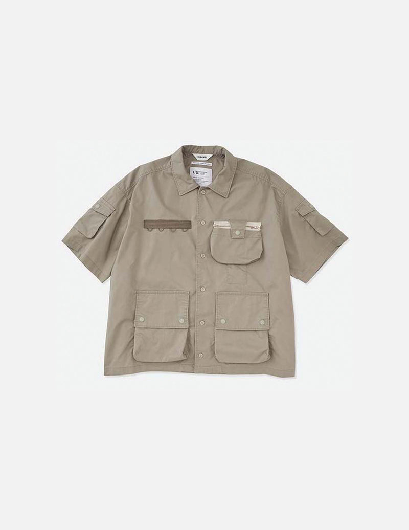 FSP02231U0001 F/CE. × DIGAWEL 7 POCKETS S/S SHIRT