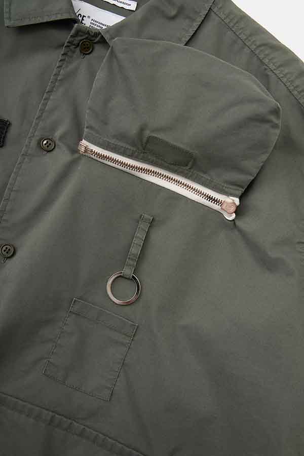 FSP02231U0001 F/CE. × DIGAWEL 7 POCKETS S/S SHIRT