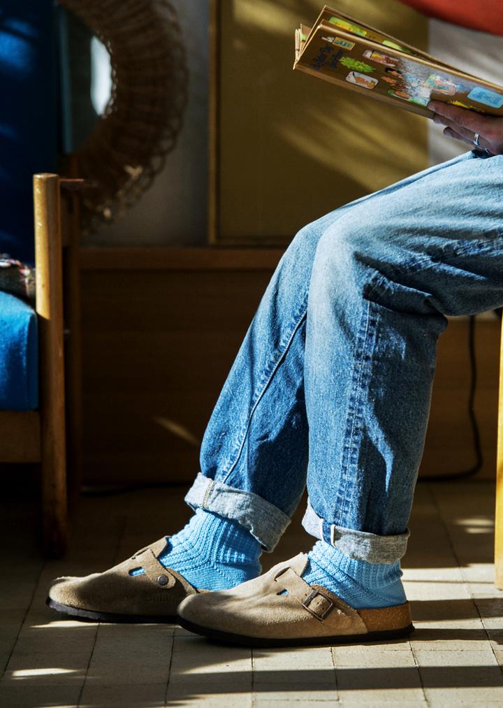 ROTOTO R1110 COTTON WAFFLE CREW SOCKS