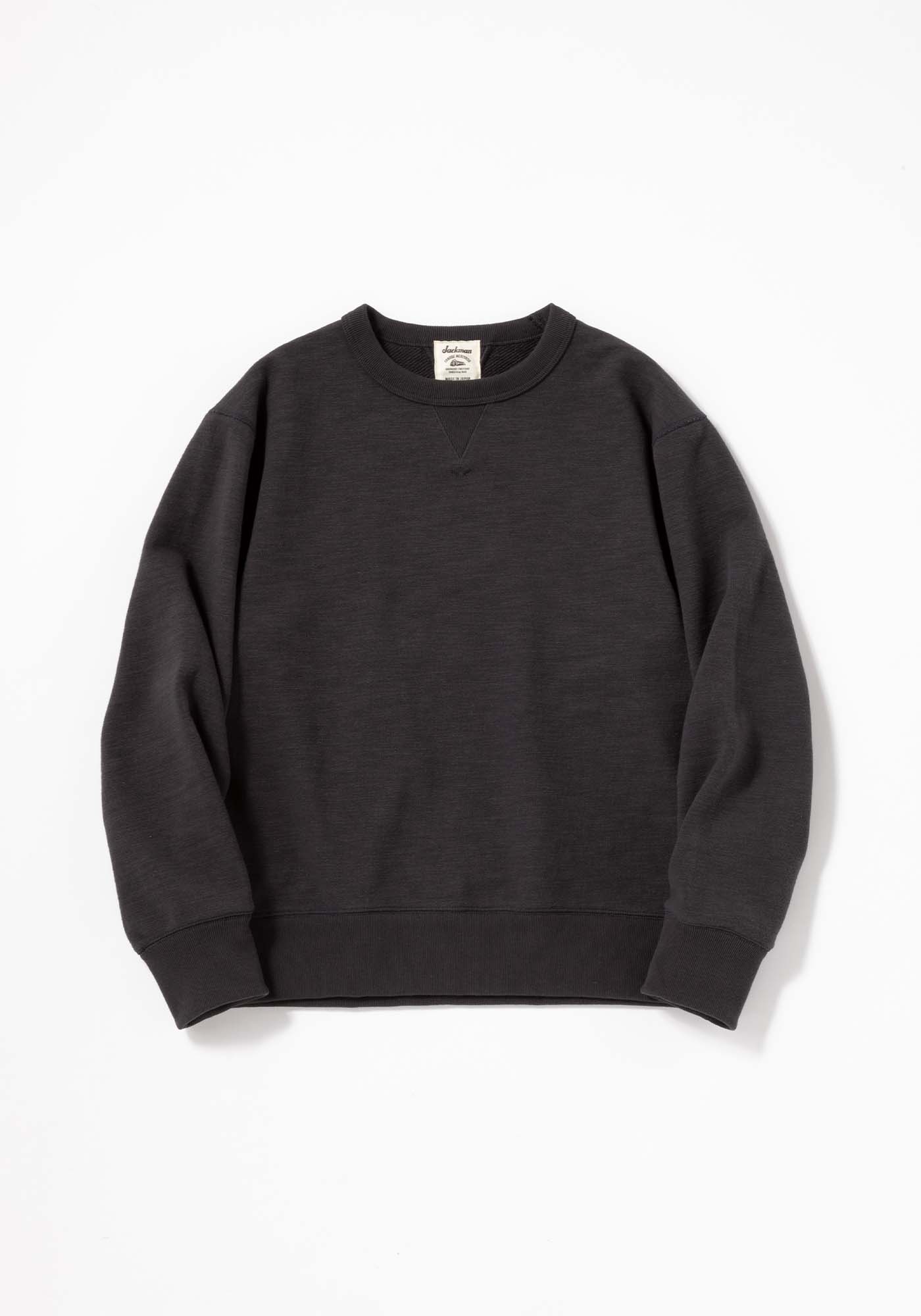 商品画像：Jackman GG Sweat Crewneck in Heather Gray | Wallace 3