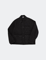 KON-JK03223 DENIM COVERALL JACKET