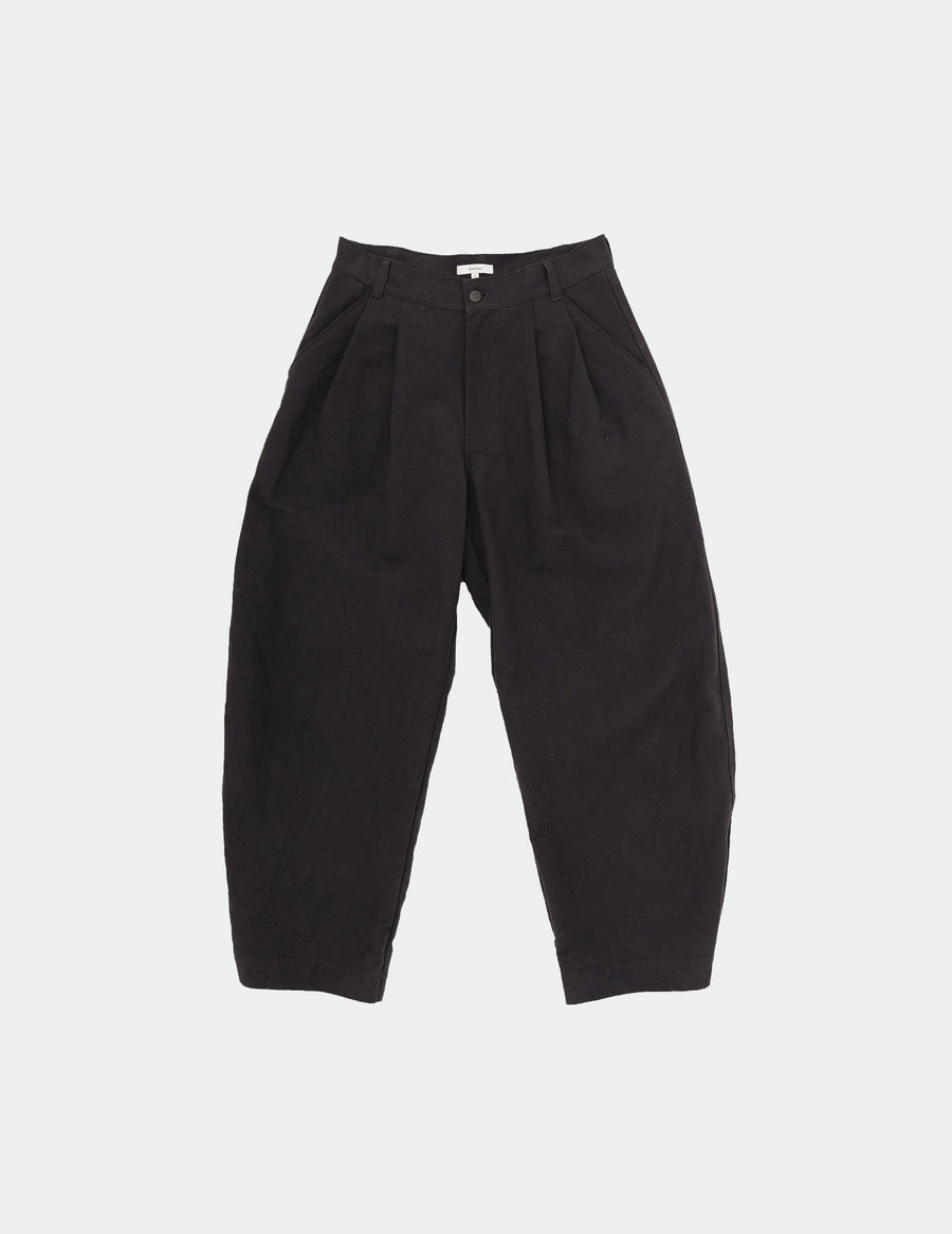 KON-PT01223 BRUSHED COTTON WIDE PANTS