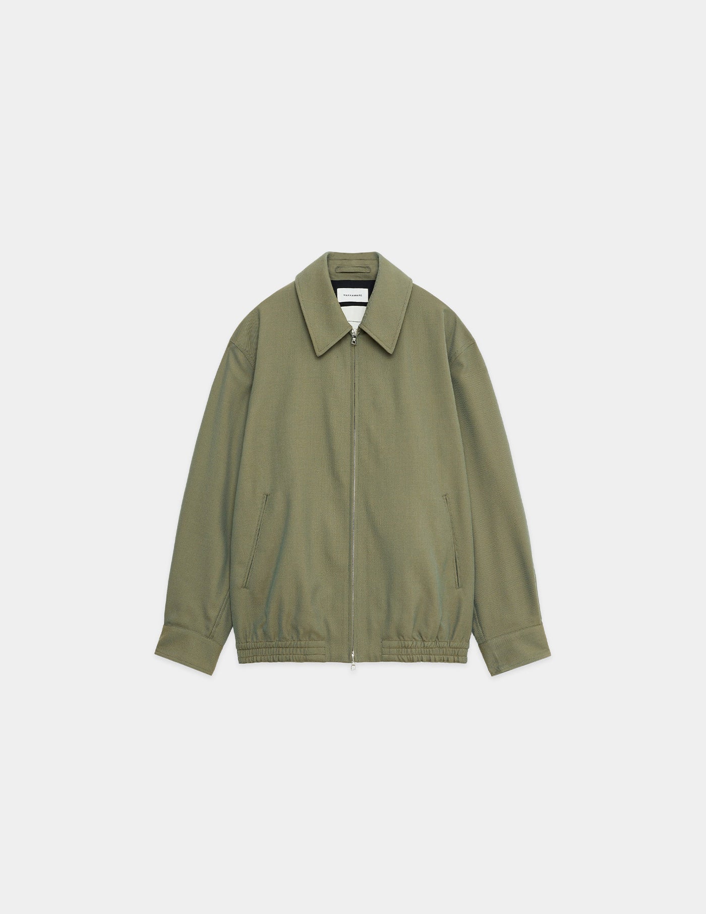 markaware オーガニックウール トロピカルジャケット カーキ MARKAWARE A22C-06BL01C ORGANIC WOOL SURVIVAL CLOTH SPORTS JACKET