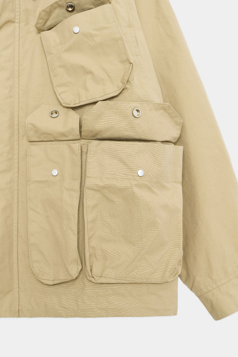 A23A-03BL01C ORGANIC COTTON ALL WEATHER CLOTH FISHERMAN JACKET