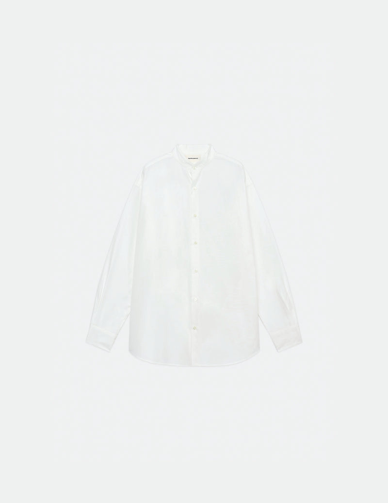 A23A-05SH02C SOKTAS HEAVY POPLIN COMFORT FIT BAND COLLAR SHIRT