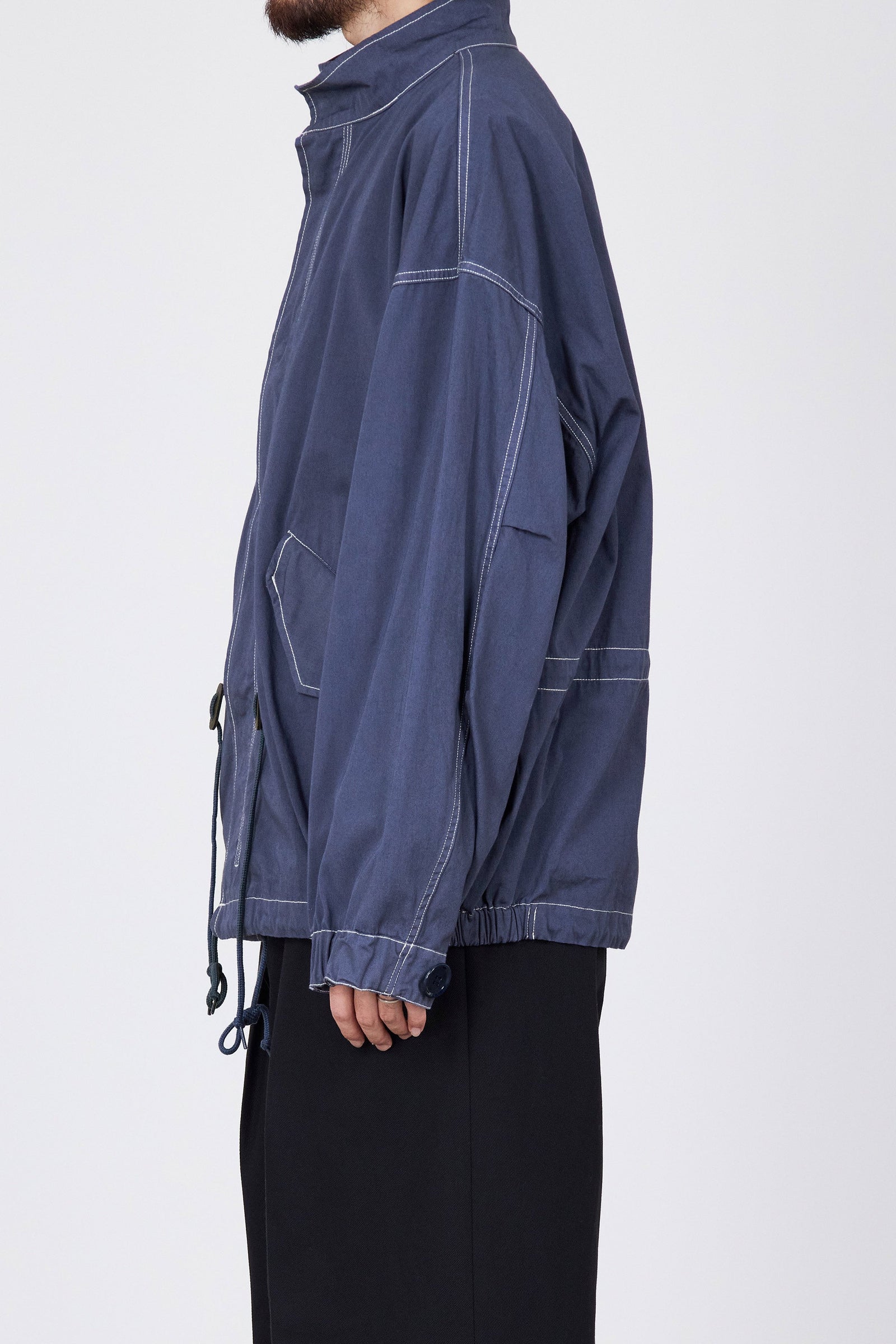 marka M23A-01BL01C ORGANIC COTTON WEATHER CLOTH SHORT MODS