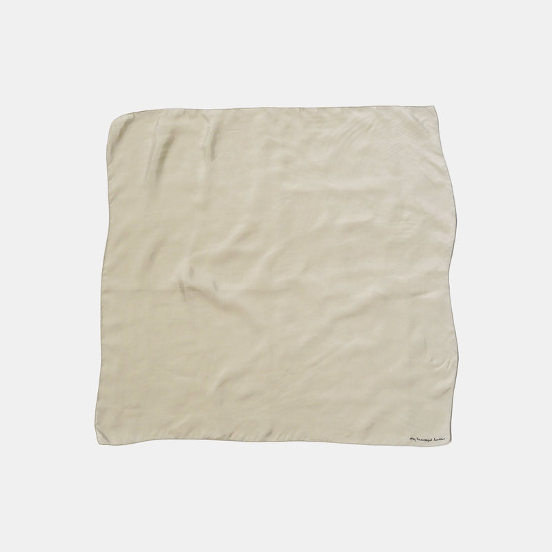 WM12-AC231124 DYED CUPRO TAFFETA SCARF