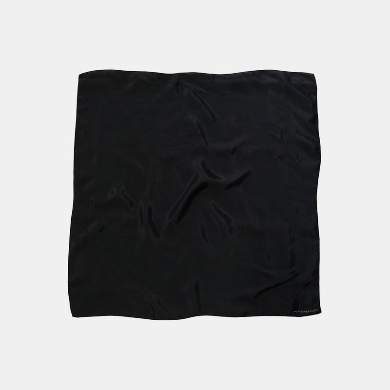 WM12-AC231124 DYED CUPRO TAFFETA SCARF