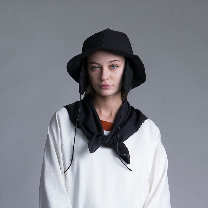 WM12-AC231124 DYED CUPRO TAFFETA SCARF