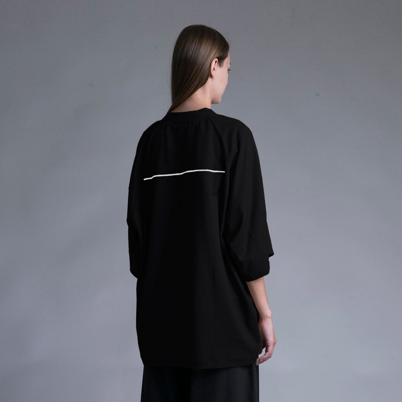 WM13-TP231131 TIGHT-SLITCHED SINGLE JERSEY OVERSIZED T-SHIRT