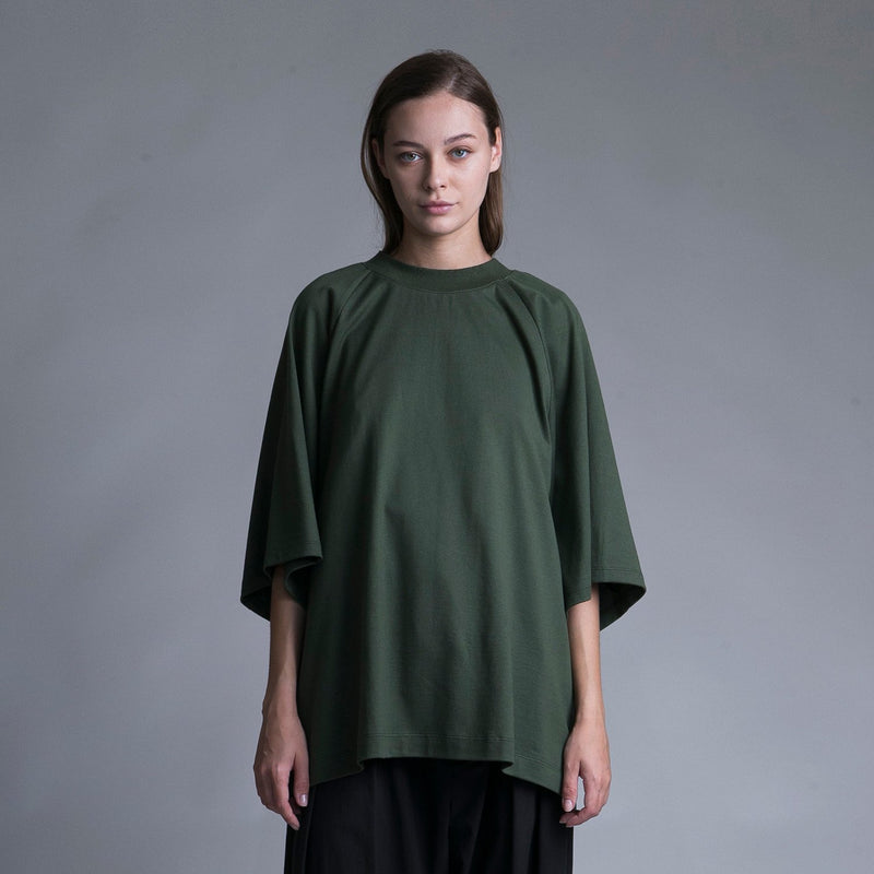 WM13-TP231131 TIGHT-SLITCHED SINGLE JERSEY OVERSIZED T-SHIRT