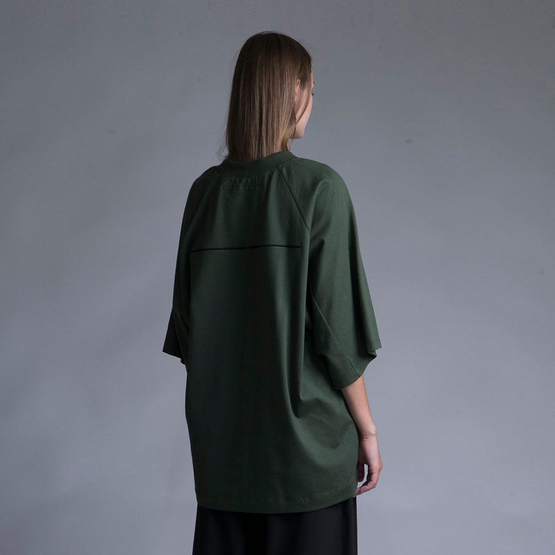 WM13-TP231131 TIGHT-SLITCHED SINGLE JERSEY OVERSIZED T-SHIRT
