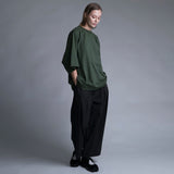 WM13-TP231131 TIGHT-SLITCHED SINGLE JERSEY OVERSIZED T-SHIRT