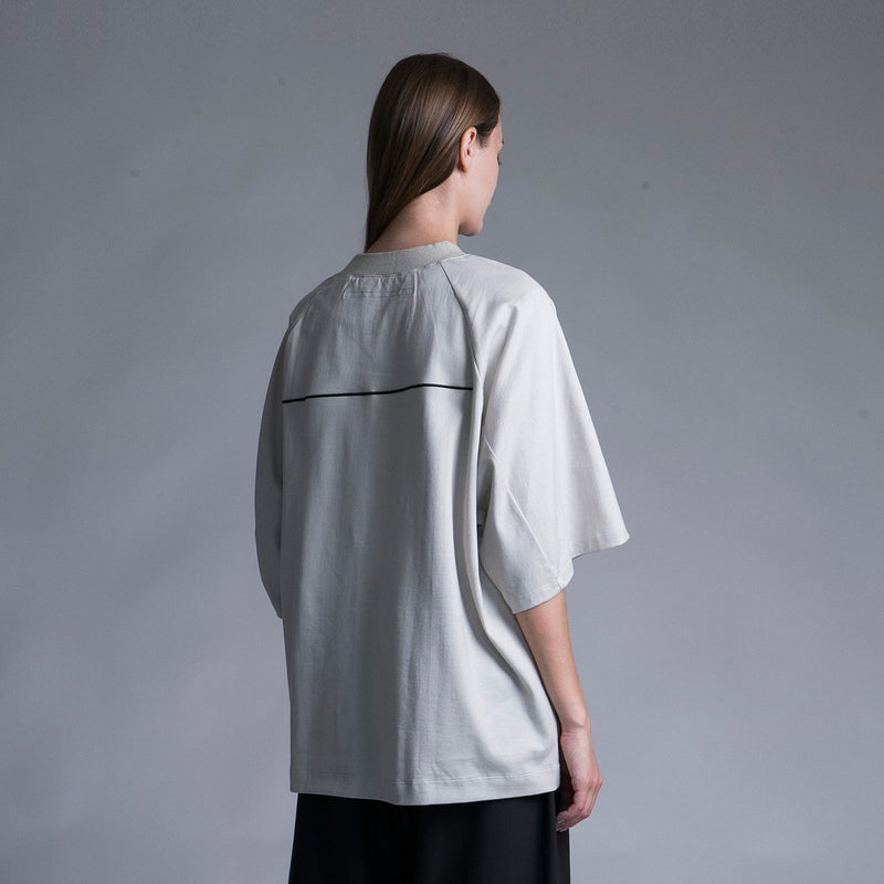 WM13-TP231131 TIGHT-SLITCHED SINGLE JERSEY OVERSIZED T-SHIRT