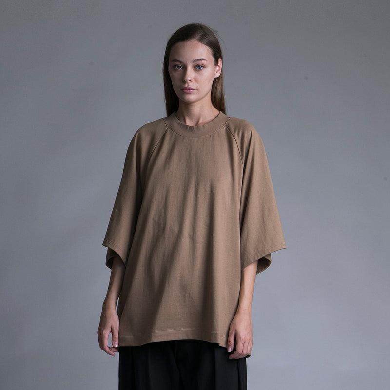 WM13-TP231131 TIGHT-SLITCHED SINGLE JERSEY OVERSIZED T-SHIRT