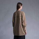 WM13-TP231131 TIGHT-SLITCHED SINGLE JERSEY OVERSIZED T-SHIRT