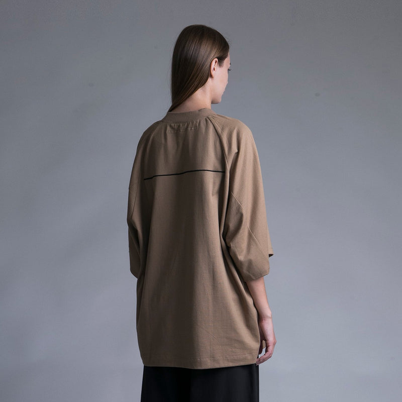 WM13-TP231131 TIGHT-SLITCHED SINGLE JERSEY OVERSIZED T-SHIRT