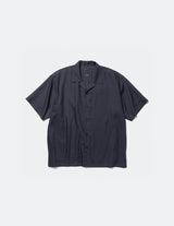 MW-SH23108 SIDE SLIT OPEN COLLAR SHIRT