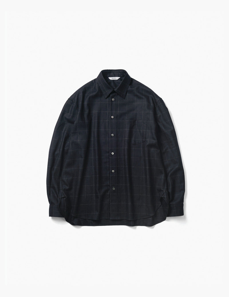 Name. NMSH-22AW-002 FLANNEL WINDOWPANE SHIRT