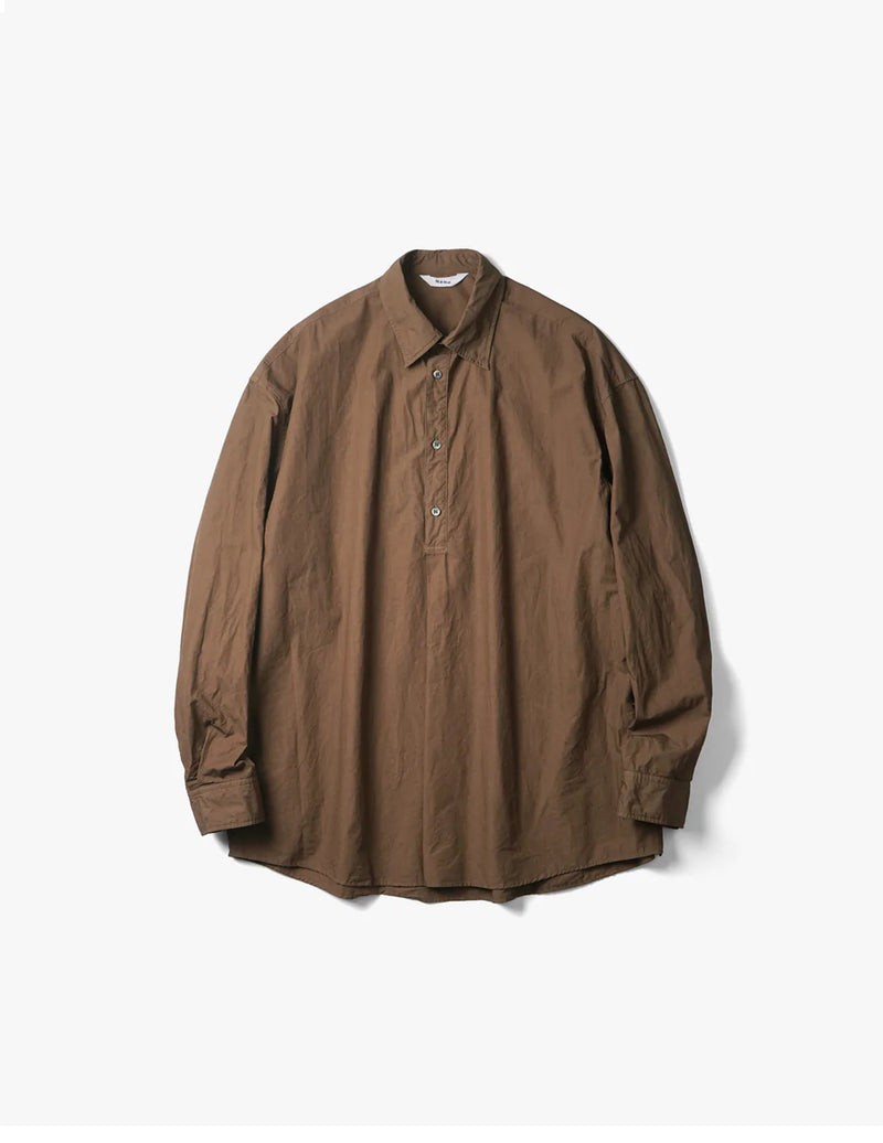 Name. NMSH-22AW-003 COTTON GARMENT DYE PULLOVER SHIRT