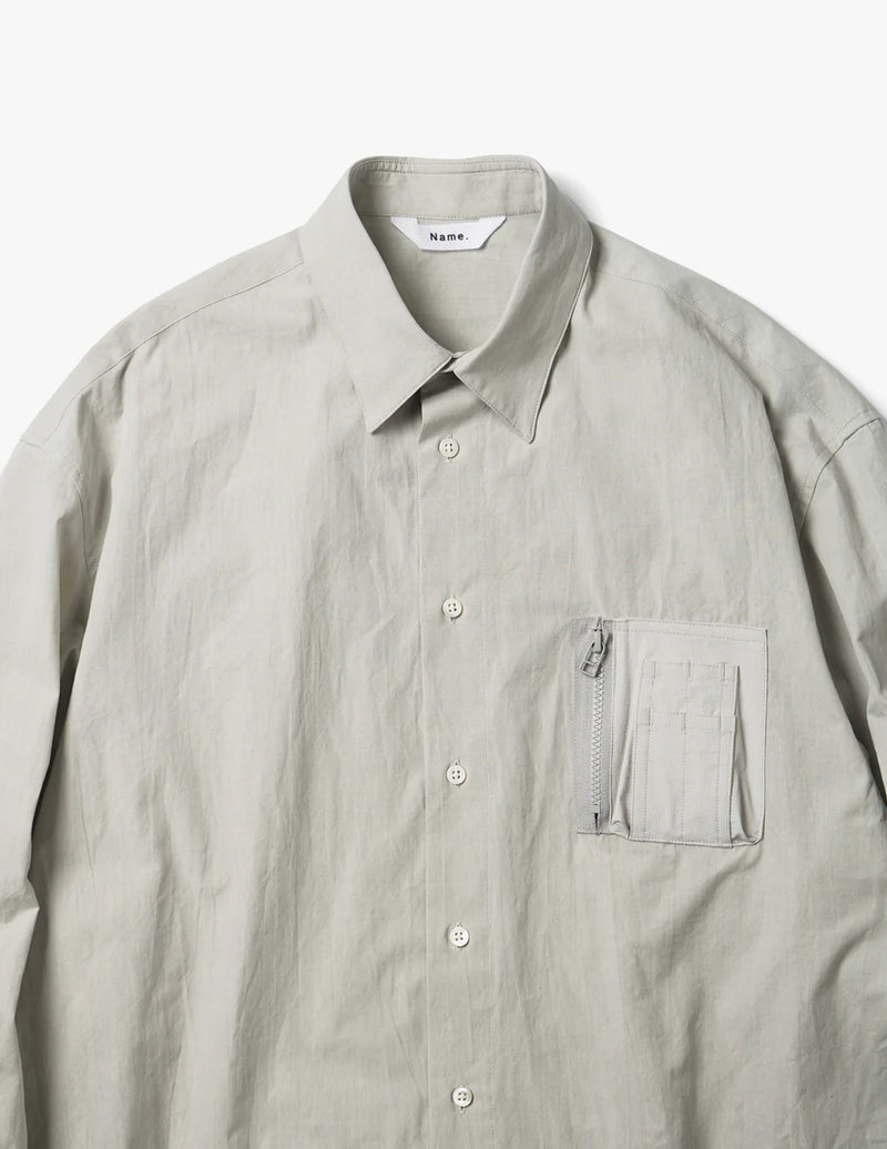 Name. NMSH-22AW-005 OUT POCKET LOOSE FIT SHIRT