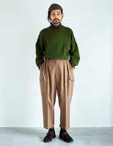 SAYATOMO SYT-22AW-P03 2-TACK FLANNEL CARGO PANTS