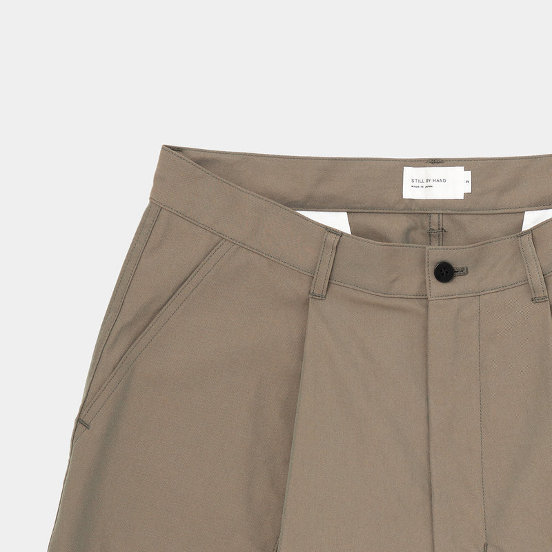 PT03231 DEEP TUCK BAKER PANTS