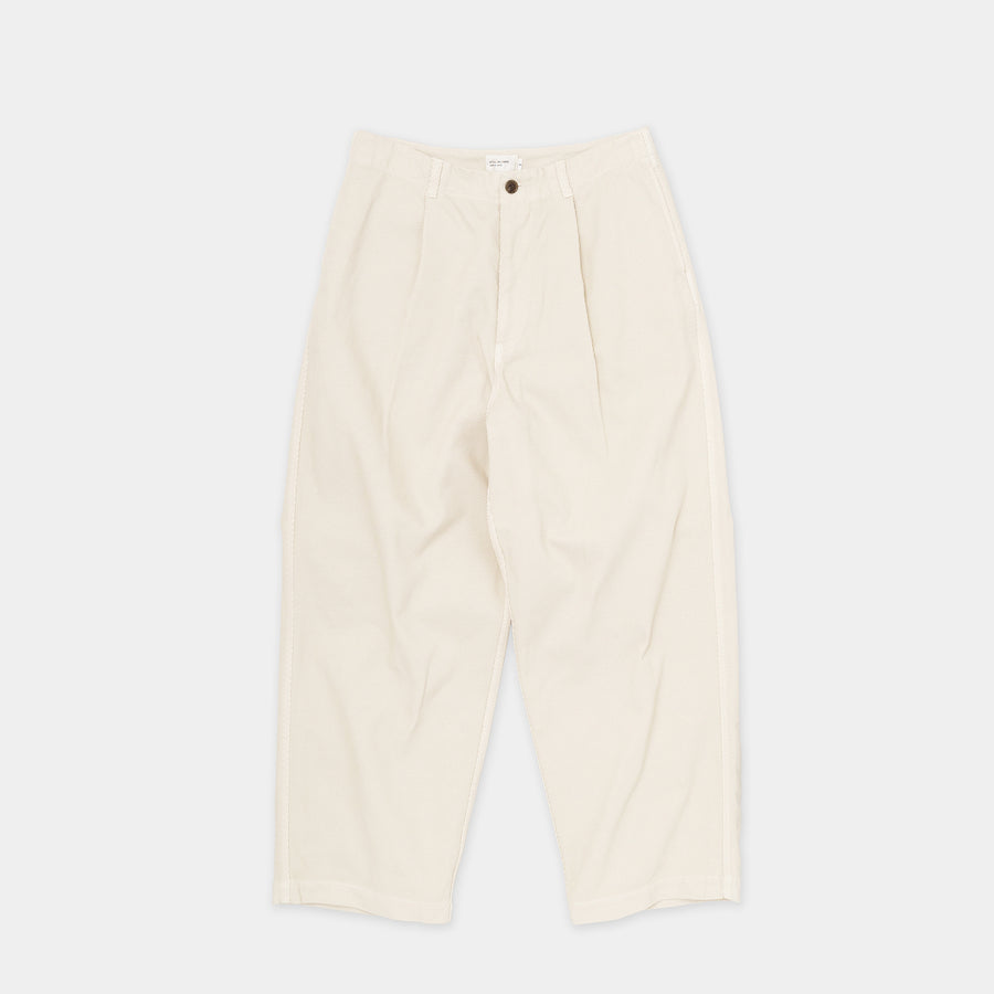 STILL BY HAND PT05223 WIDE COTTON PANTS