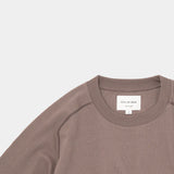 STILL BY HAND CS05223 LONG SADDLE SLEEVE CREW NECK PULLOVER