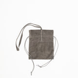 STILL BY HAND GD03223 LEATHER DRAWSTRING BAG