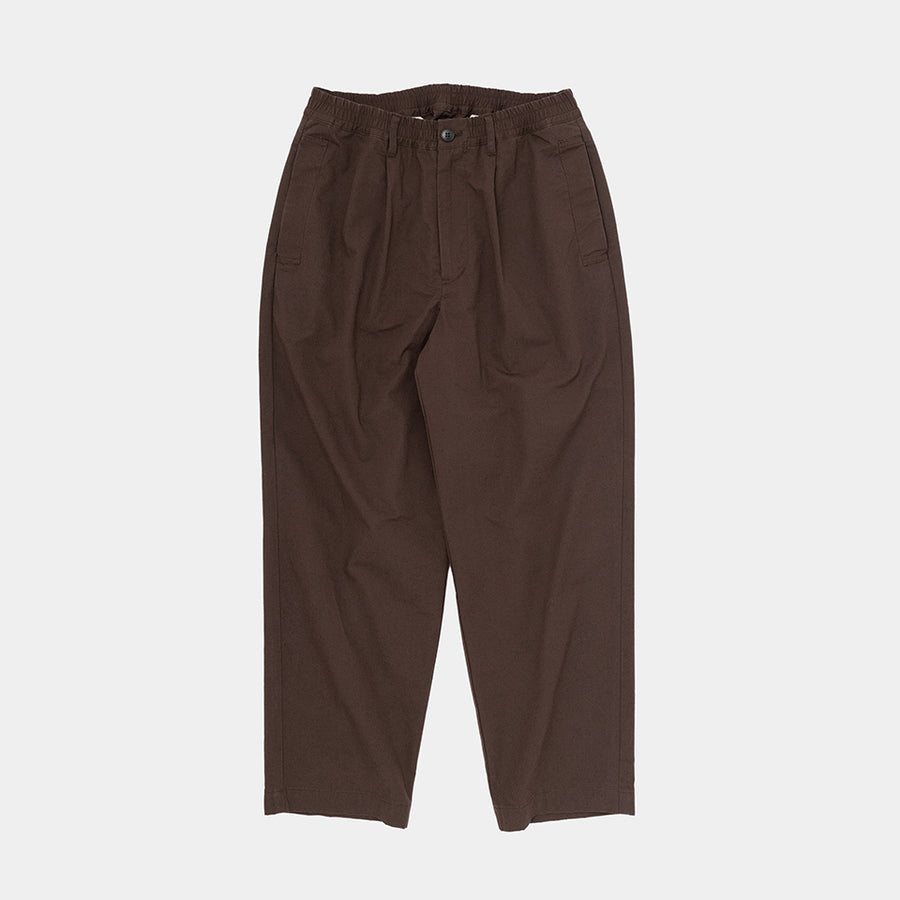 PT01222 COTTON SILK ONE TUCK EASY PANTS